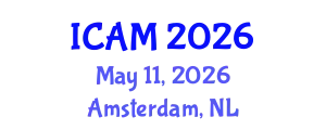 International Conference on Applied Mechanics (ICAM) May 11, 2026 - Amsterdam, Netherlands