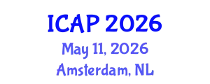 International Conference on Applied Physics (ICAP) May 11, 2026 - Amsterdam, Netherlands