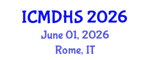 International Conference on Migration, Development and Human Security (ICMDHS) June 01, 2026 - Rome, Italy