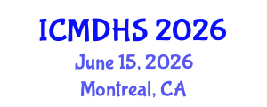 International Conference on Migration, Development and Human Security (ICMDHS) June 15, 2026 - Montreal, Canada