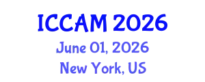 International Conference on Computational and Applied Mathematics (ICCAM) June 01, 2026 - New York, United States