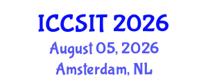 International Conference on Computer Science and Information Technology (ICCSIT) August 05, 2026 - Amsterdam, Netherlands