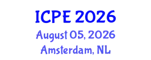 International Conference on Precision Engineering (ICPE) August 05, 2026 - Amsterdam, Netherlands