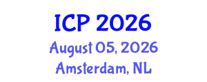 International Conference on Photonics (ICP) August 05, 2026 - Amsterdam, Netherlands