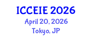 International Conference on Communication and Electronic Information Engineering (ICCEIE) April 20, 2026 - Tokyo, Japan