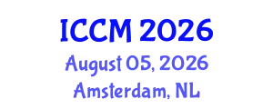 International Conference on Composite Materials (ICCM) August 05, 2026 - Amsterdam, Netherlands