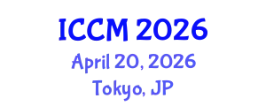 International Conference on Composite Materials (ICCM) April 20, 2026 - Tokyo, Japan