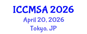 International Conference on Computational Modeling, Simulation and Analysis (ICCMSA) April 20, 2026 - Tokyo, Japan