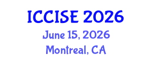 International Conference on Computational Intelligence and Software Engineering (ICCISE) June 15, 2026 - Montreal, Canada