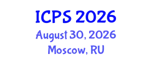 International Conference on Probability and Statistics (ICPS) August 30, 2026 - Moscow, Russia