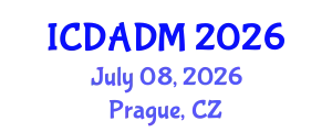 International Conference on Data Analysis and Decision Making (ICDADM) July 08, 2026 - Prague, Czechia