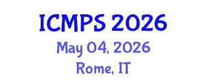 International Conference on Mathematics, Physics and Statistics (ICMPS) May 04, 2026 - Rome, Italy