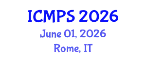 International Conference on Mathematics, Physics and Statistics (ICMPS) June 01, 2026 - Rome, Italy