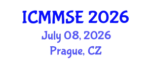 International Conference on Metallurgy, Materials Science and Engineering (ICMMSE) July 08, 2026 - Prague, Czechia