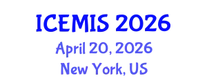 International Conference on Economics and Management Information Systems (ICEMIS) April 20, 2026 - New York, United States