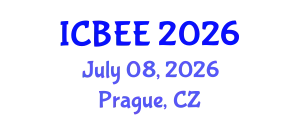 International Conference on Biological and Ecological Engineering (ICBEE) July 08, 2026 - Prague, Czechia