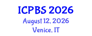 International Conference on Political and Behavioral Sciences (ICPBS) August 12, 2026 - Venice, Italy