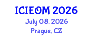 International Conference on Industrial Engineering and Operations Management (ICIEOM) July 08, 2026 - Prague, Czechia
