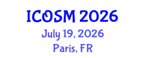 International Conference on Orthopaedics and Sports Medicine (ICOSM) July 19, 2026 - Paris, France