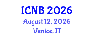 International Conference on Nanotechnology and Biosensors (ICNB) August 12, 2026 - Venice, Italy