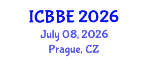 International Conference on Bioengineering and Biomedical Engineering (ICBBE) July 08, 2026 - Prague, Czechia