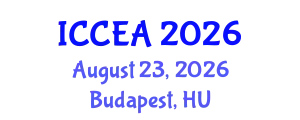 International Conference on Computer Engineering and Applications (ICCEA) August 23, 2026 - Budapest, Hungary