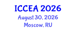 International Conference on Computer Engineering and Applications (ICCEA) August 30, 2026 - Moscow, Russia