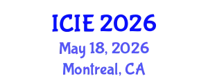 International Conference on Industrial Engineering (ICIE) May 18, 2026 - Montreal, Canada