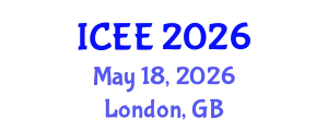 International Conference on Electrical Engineering (ICEE) May 18, 2026 - London, United Kingdom