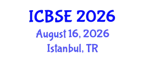 International Conference on Biomechanics and Sports Engineering (ICBSE) August 16, 2026 - Istanbul, Turkey