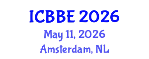 International Conference on Biomechanics and Biomedical Engineering (ICBBE) May 11, 2026 - Amsterdam, Netherlands