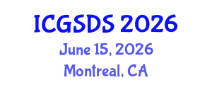 International Conference on Gender, Sexuality and Diversity Studies (ICGSDS) June 15, 2026 - Montreal, Canada