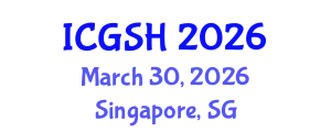 International Conference on Gender, Sex and Healthcare (ICGSH) March 30, 2026 - Singapore, Singapore