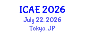 International Conference on Agricultural Engineering (ICAE) July 22, 2026 - Tokyo, Japan
