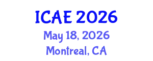 International Conference on Agricultural Engineering (ICAE) May 18, 2026 - Montreal, Canada