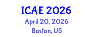 International Conference on Agricultural Engineering (ICAE) April 20, 2026 - Boston, United States