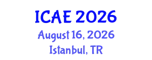 International Conference on Agricultural Engineering (ICAE) August 16, 2026 - Istanbul, Turkey