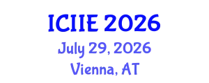 International Conference on Information and Industrial Engineering (ICIIE) July 29, 2026 - Vienna, Austria