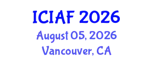 International Conference on Islamic Accounting and Finance (ICIAF) August 05, 2026 - Vancouver, Canada