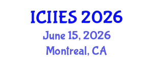 International Conference on Islamic Information and Education Sciences (ICIIES) June 15, 2026 - Montreal, Canada