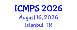 International Conference on Medicine and Pharmacological Sciences (ICMPS) August 16, 2026 - Istanbul, Turkey