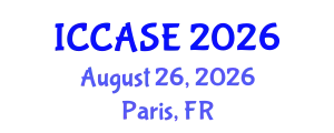 International Conference on Control, Automation and Systems Engineering (ICCASE) August 26, 2026 - Paris, France
