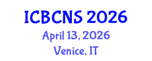 International Conference on Broadband Communications, Networks, and Systems (ICBCNS) April 13, 2026 - Venice, Italy