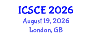 International Conference on Software and Computer Engineering (ICSCE) August 19, 2026 - London, United Kingdom