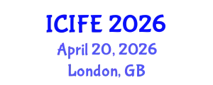International Conference on Information and Financial Engineering (ICIFE) April 20, 2026 - London, United Kingdom