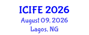 International Conference on Information and Financial Engineering (ICIFE) August 09, 2026 - Lagos, Nigeria