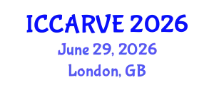 International Conference on Control, Automation, Robotics and Vision Engineering (ICCARVE) June 29, 2026 - London, United Kingdom