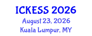 International Conference on Kinesiology, Exercise and Sport Sciences (ICKESS) August 23, 2026 - Kuala Lumpur, Malaysia