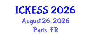 International Conference on Kinesiology, Exercise and Sport Sciences (ICKESS) August 26, 2026 - Paris, France