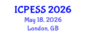 International Conference on Physical Education and Sport Science (ICPESS) May 18, 2026 - London, United Kingdom